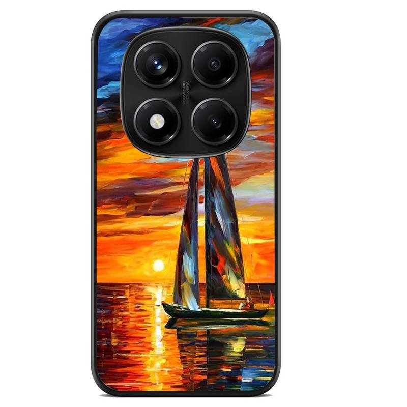 Sunset boat θήκη κινητού (9614) με σχέδιο πολύχρωμη (Poco C75)