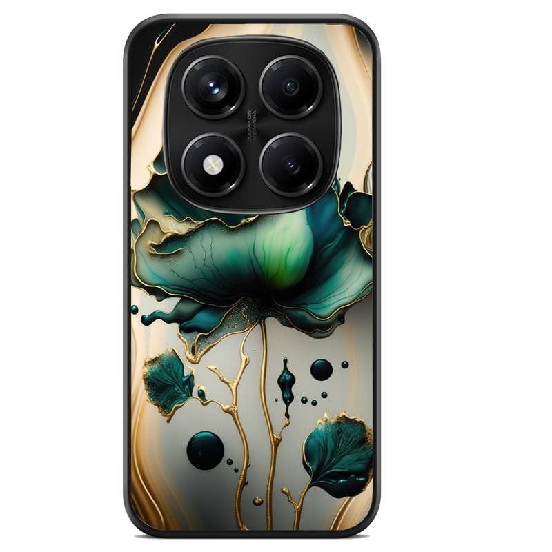 Liquify flower θήκη κινητού (9627) με σχέδιο πολύχρωμη (Poco C75)