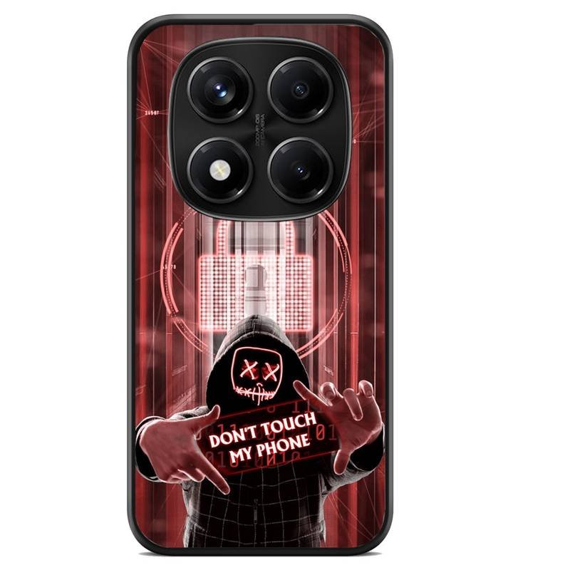 Don't touch my phone hacker θήκη κινητού (9631) με σχέδιο πολύχρωμη (Poco C75)