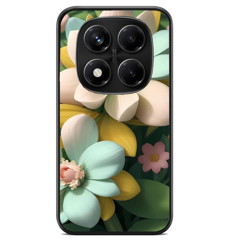 Flowers θήκη κινητού 91973 με σχέδιο πολύχρωμη (Redmi Note 14 Pro 5G)