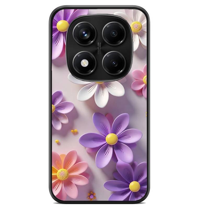 Flowers θήκη κινητού 91793 με σχέδιο πολύχρωμη (Redmi Note 14 Pro 5G)