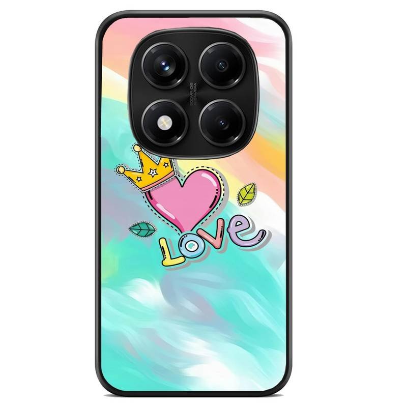 Love θήκη κινητού 91897 με σχέδιο πολύχρωμη (Redmi Note 14 Pro 5G)