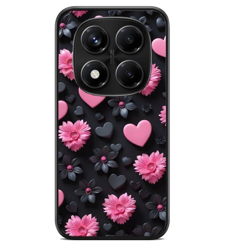 Hearts & Flowers θήκη κινητού 920036 με σχέδιο πολύχρωμη (Redmi Note 14 Pro 5G)