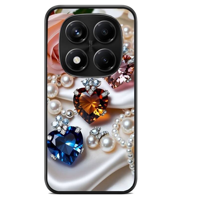 Diamond Hearts θήκη κινητού 920037 με σχέδιο πολύχρωμη (Redmi Note 14 Pro 5G)