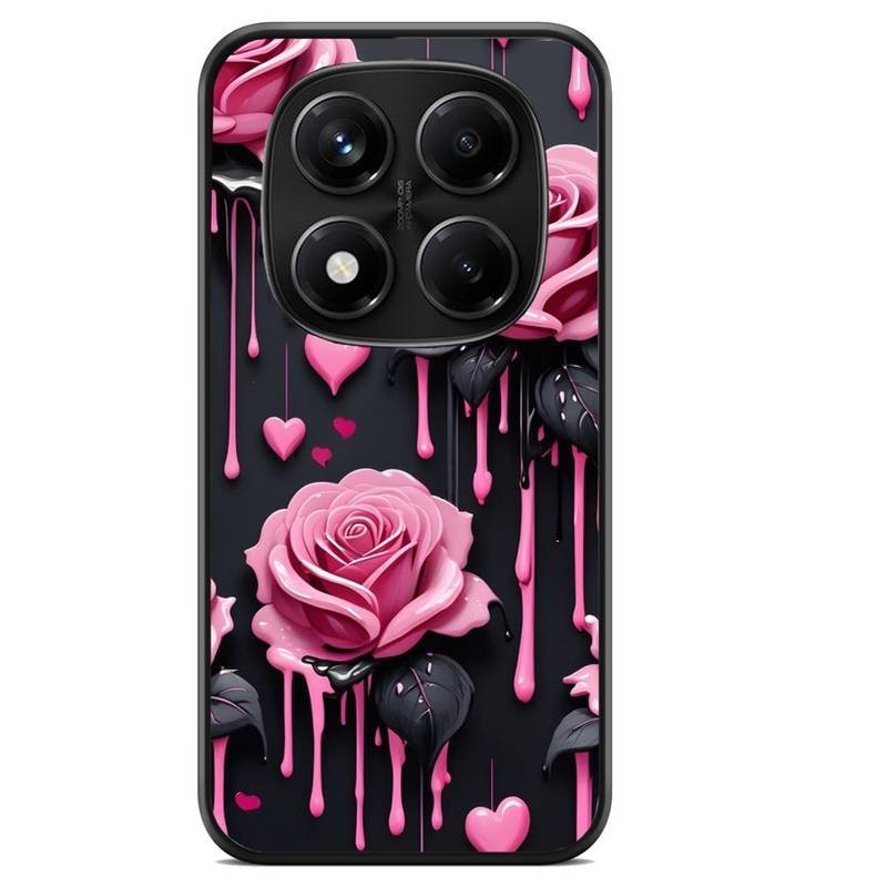 Pink Roses θήκη κινητού 920051 με σχέδιο πολύχρωμη (Redmi 14C)