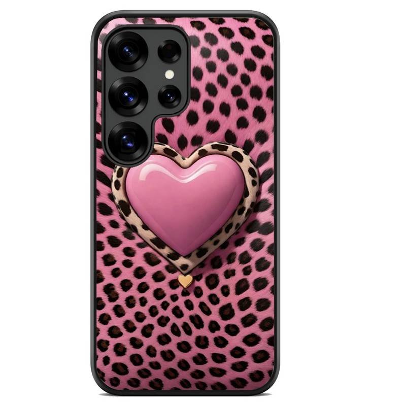 Animal Print Heart θήκη κινητού 920053 με σχέδιο πολύχρωμη (Samsung S25 Ultra)