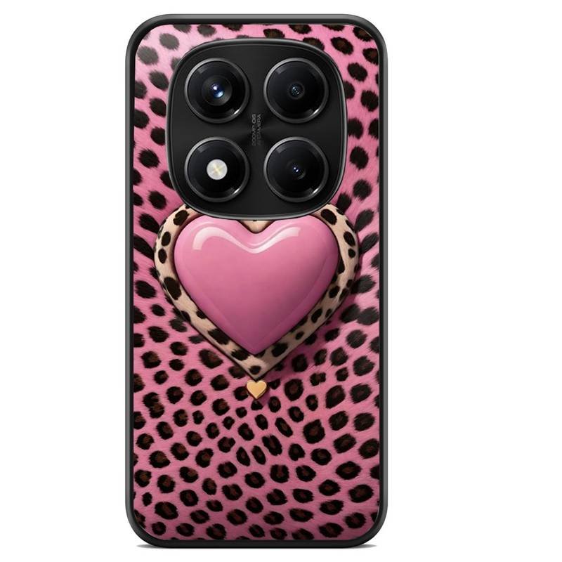 Animal Print Heart θήκη κινητού 920053 με σχέδιο πολύχρωμη (Redmi 14C)