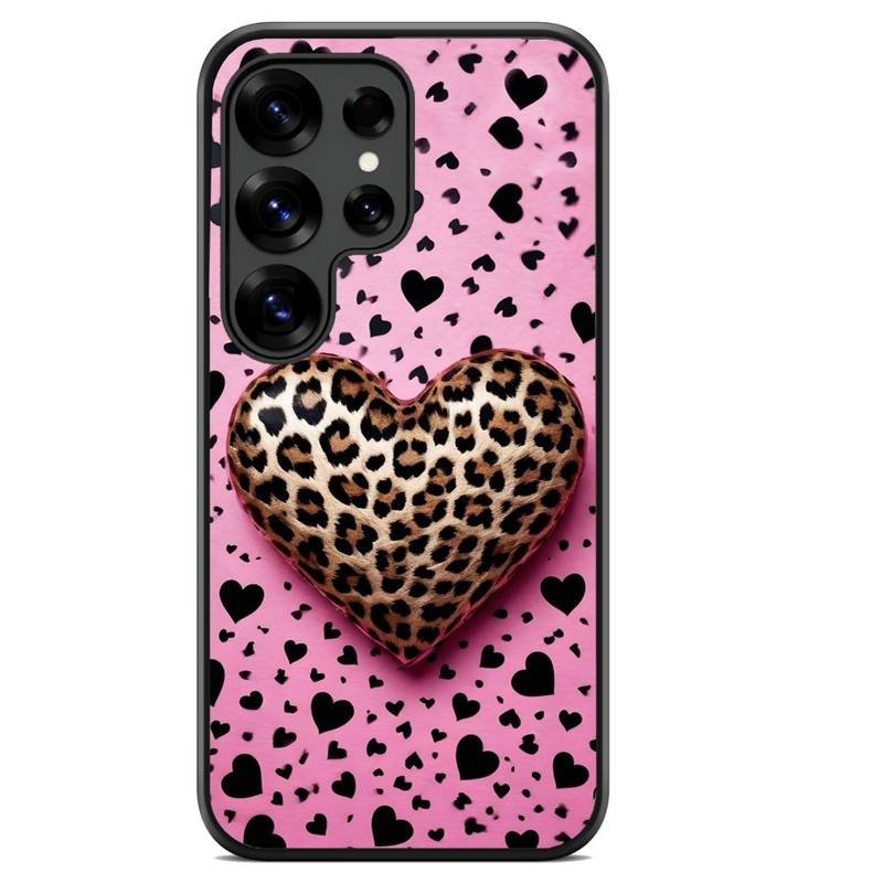 Animal Print Heart θήκη κινητού 920054 με σχέδιο πολύχρωμη (Samsung S25 Ultra)