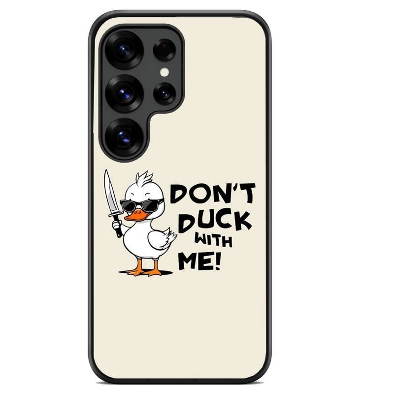 Don't Duck With Me θήκη κινητού 920057 με σχέδιο πολύχρωμη (Samsung S25 Ultra)