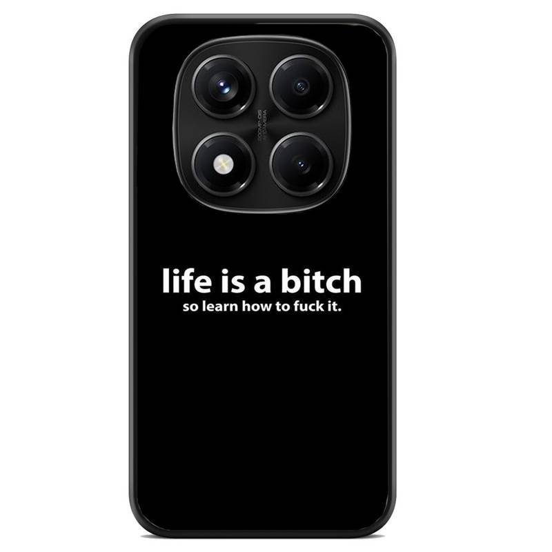 Life is a Bitch θήκη κινητού 920070 με σχέδιο πολύχρωμη (Redmi 14C)