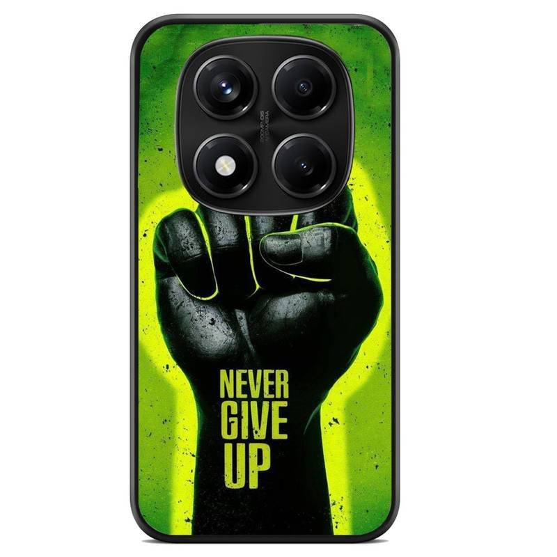 Never Give Up θήκη κινητού 920076 με σχέδιο πολύχρωμη (Redmi 14C)