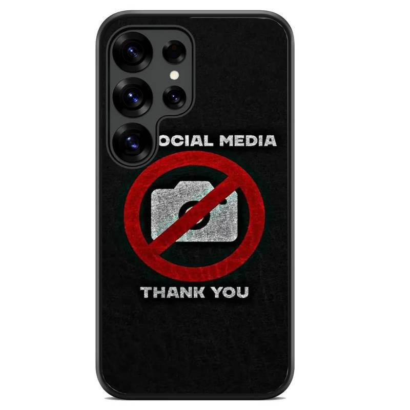 No Social Media θήκη κινητού 920077 με σχέδιο πολύχρωμη (Samsung S25 Ultra)
