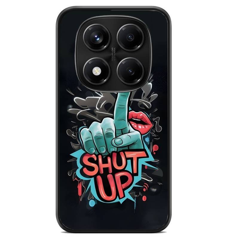 Shut Up θήκη κινητού 920109 με σχέδιο πολύχρωμη (Redmi 14C)