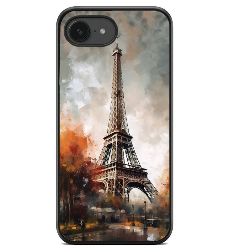 Eiffel tower θήκη κινητού (9606) με σχέδιο πολύχρωμη (iPhone 16e)