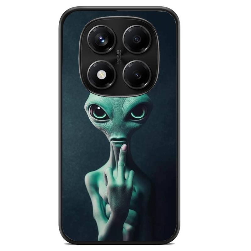 Middle Finger Alien θήκη κινητού 920130 με σχέδιο πολύχρωμη (Redmi 14C)