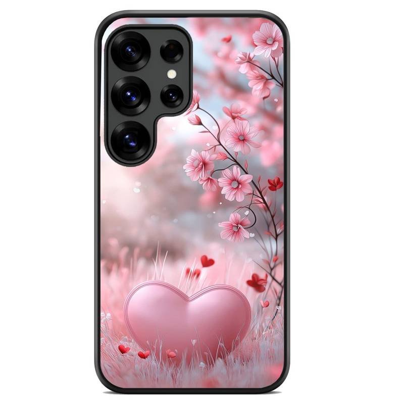 Pink Heart θήκη κινητού 920144 με σχέδιο πολύχρωμη (Samsung S25 Ultra)