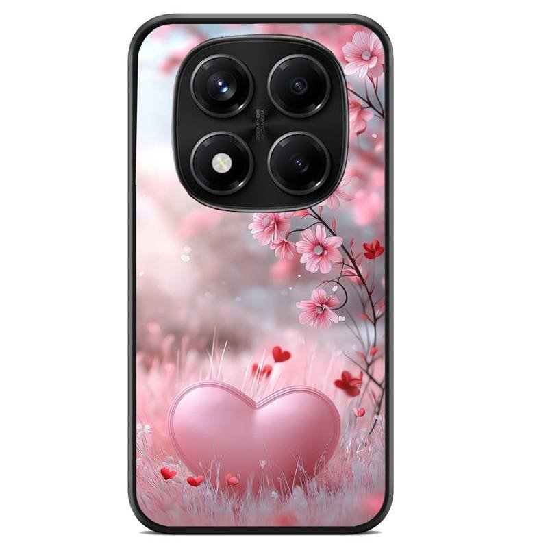 Pink Heart θήκη κινητού 920144 με σχέδιο πολύχρωμη (Redmi 14C)