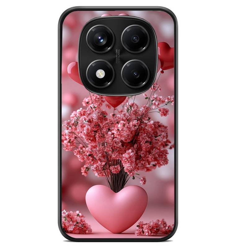 Flower Hearts θήκη κινητού 920151 με σχέδιο πολύχρωμη (Redmi 14C)