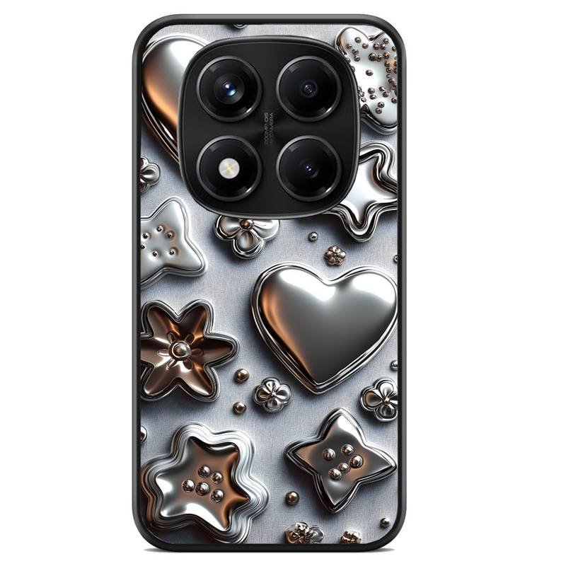 Silver Hearts θήκη κινητού 920153 με σχέδιο πολύχρωμη (Redmi 14C)