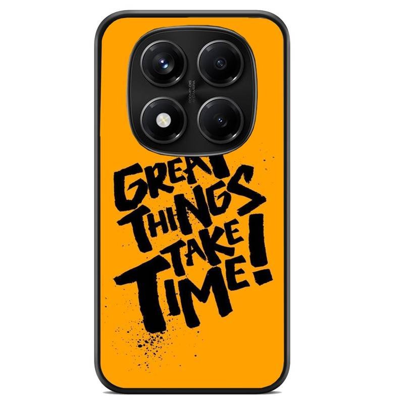 Great Things Take Time θήκη κινητού 920160 με σχέδιο πολύχρωμη (Redmi 14C)