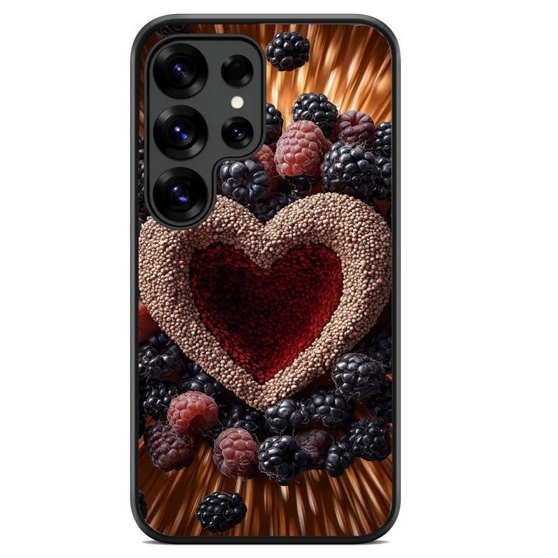 Berries Heart θήκη κινητού 920163 με σχέδιο πολύχρωμη (Samsung S25 Ultra)