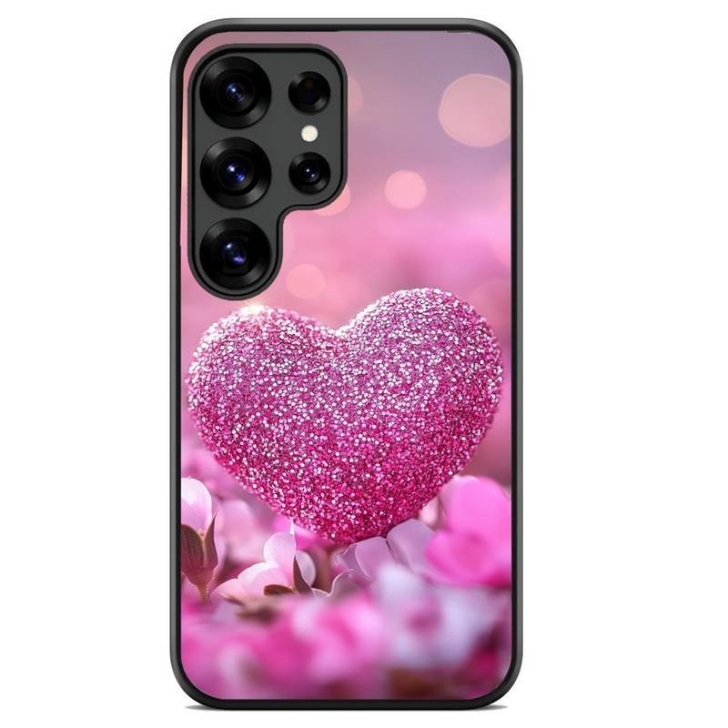 Pink Heart θήκη κινητού 920168 με σχέδιο πολύχρωμη (Samsung S25 Ultra)