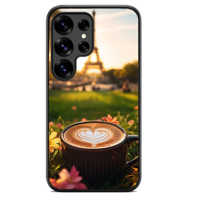 Eiffel Coffee θήκη κινητού 920169 με σχέδιο πολύχρωμη (Samsung S25 Ultra)