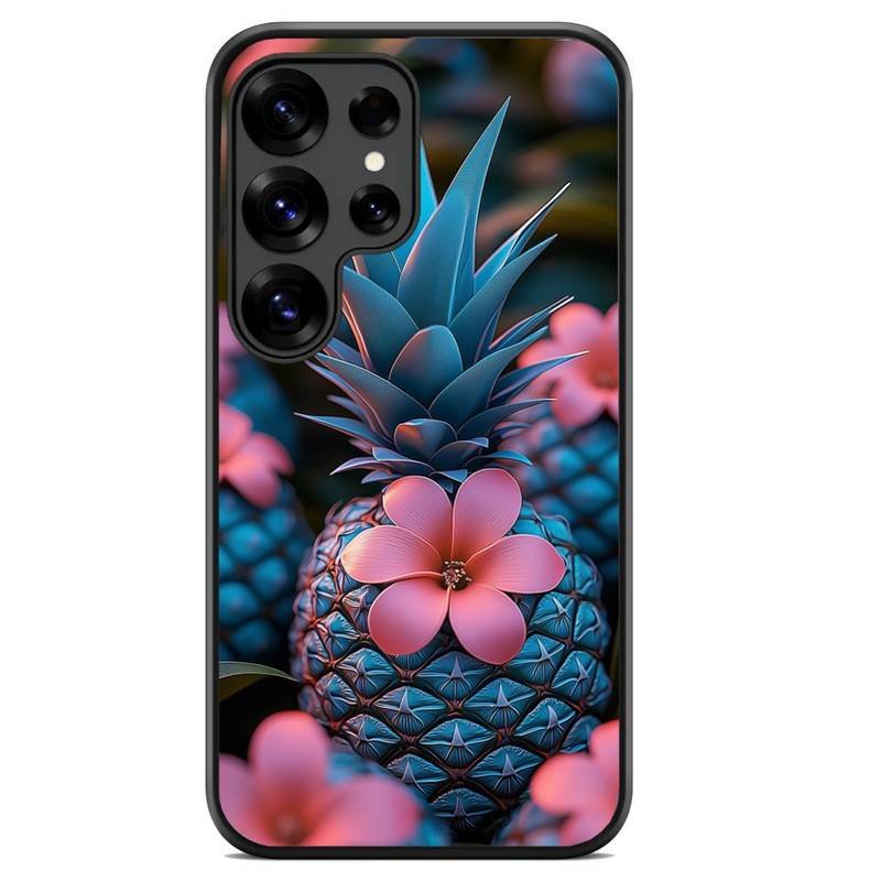 Pineapple Flowers θήκη κινητού 920170 με σχέδιο πολύχρωμη (Samsung S25 Ultra)