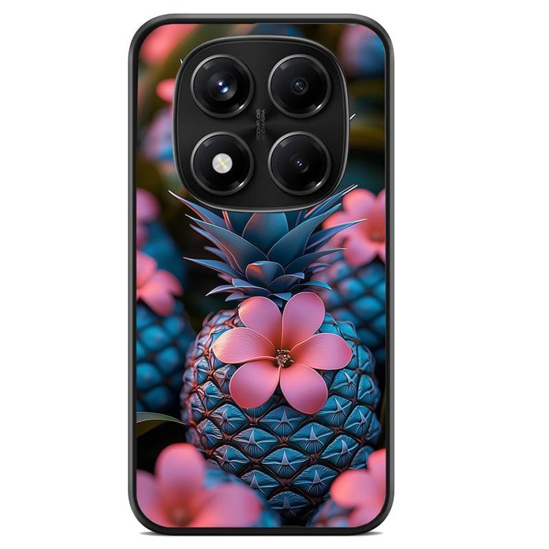 Pineapple Flowers θήκη κινητού 920170 με σχέδιο πολύχρωμη (Redmi 14C)