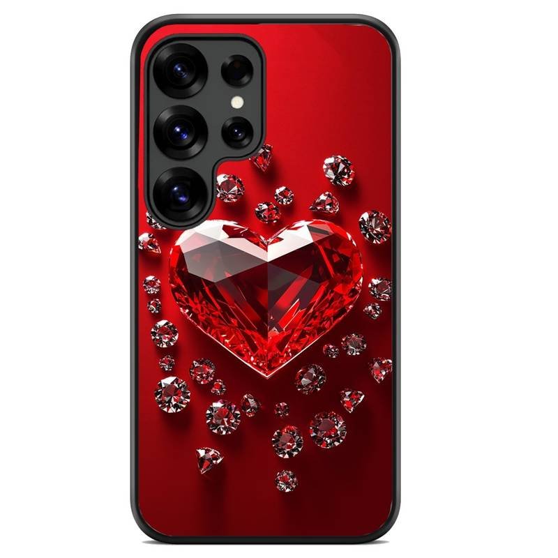 Diamond Heart θήκη κινητού 920176 με σχέδιο πολύχρωμη (Samsung S25 Ultra)