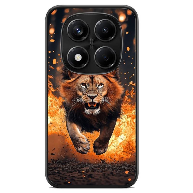 Lion Hunting θήκη κινητού 920178 με σχέδιο πολύχρωμη (Redmi 14C)