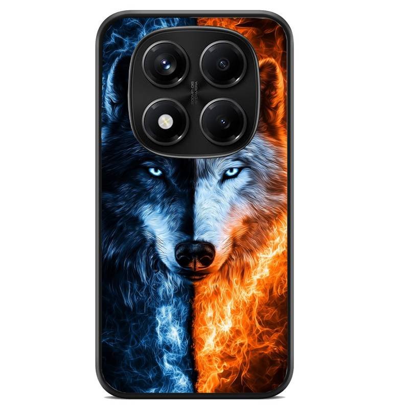 Wolf θήκη κινητού 920188 με σχέδιο πολύχρωμη (Redmi 14C)