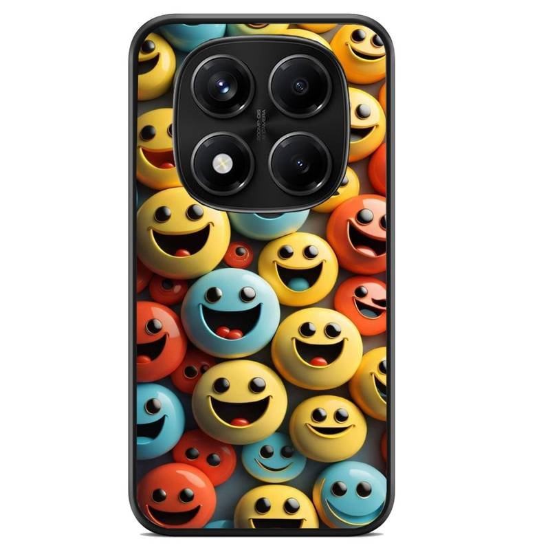 Smiley Faces θήκη κινητού 920225 με σχέδιο πολύχρωμη (Redmi 14C)
