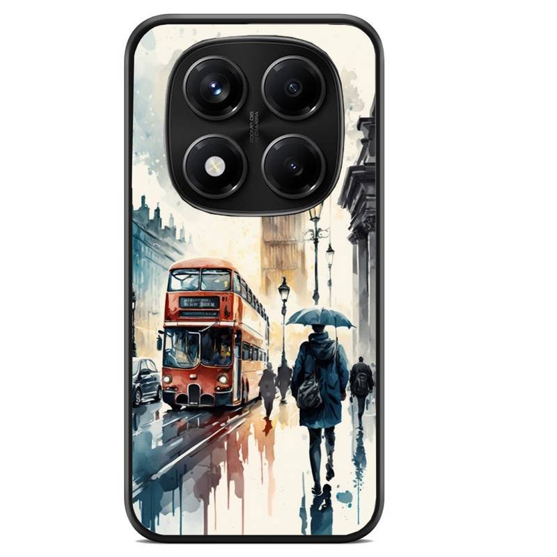 London θήκη κινητού (9607) με σχέδιο πολύχρωμη (Redmi Note 14 Pro 4G)
