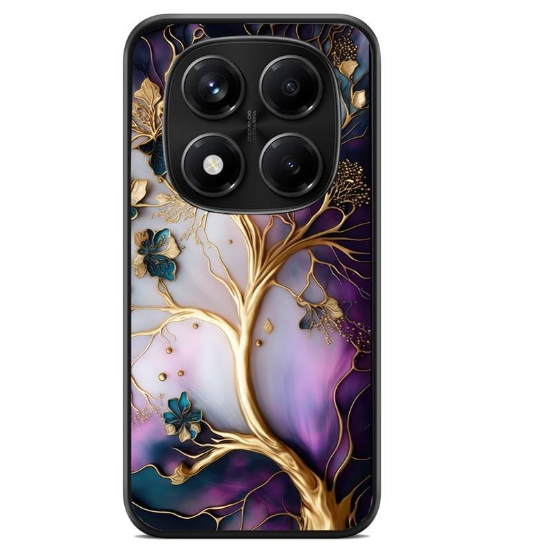 Liquid tree θήκη κινητού (9611) με σχέδιο πολύχρωμη (Poco C75)