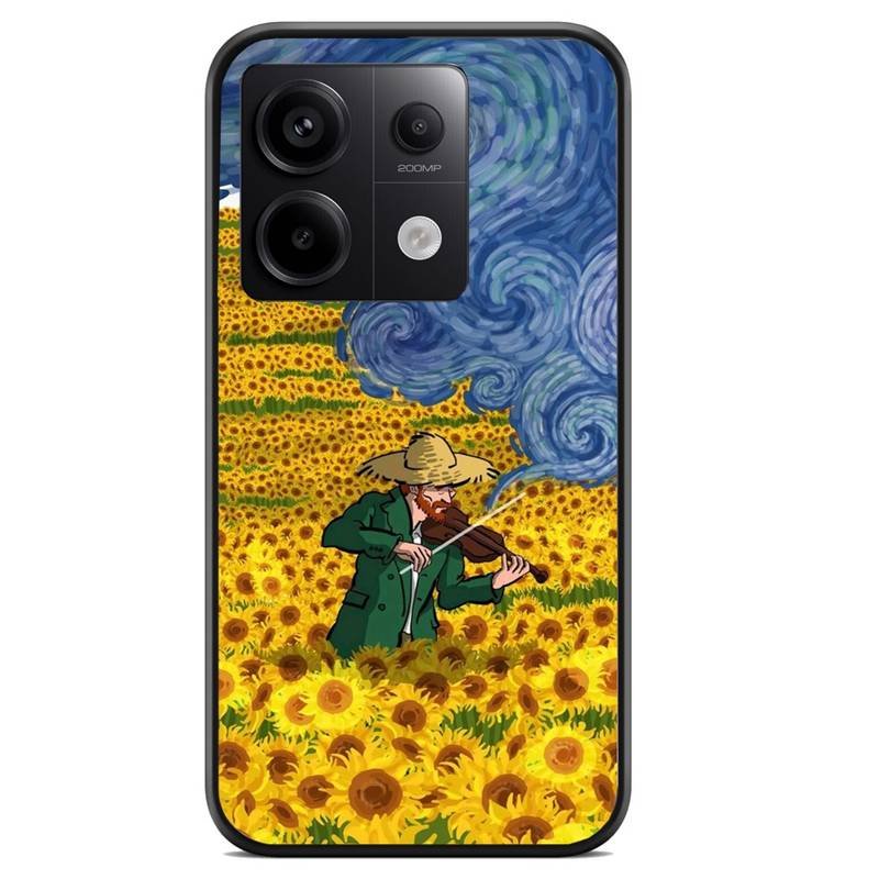 Van Gogh violin painting θήκη κινητού (9613) με σχέδιο πολύχρωμη (Redmi Note 14s)