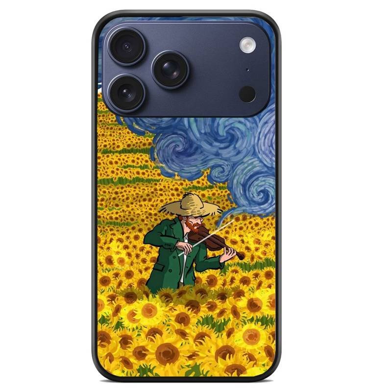 Van Gogh violin painting θήκη κινητού (9613) με σχέδιο πολύχρωμη (iPhone 17 Pro Max)