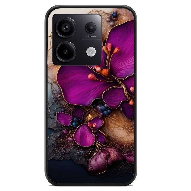 Floral abstract θήκη κινητού (9603) με σχέδιο πολύχρωμη (Redmi Note 14s)