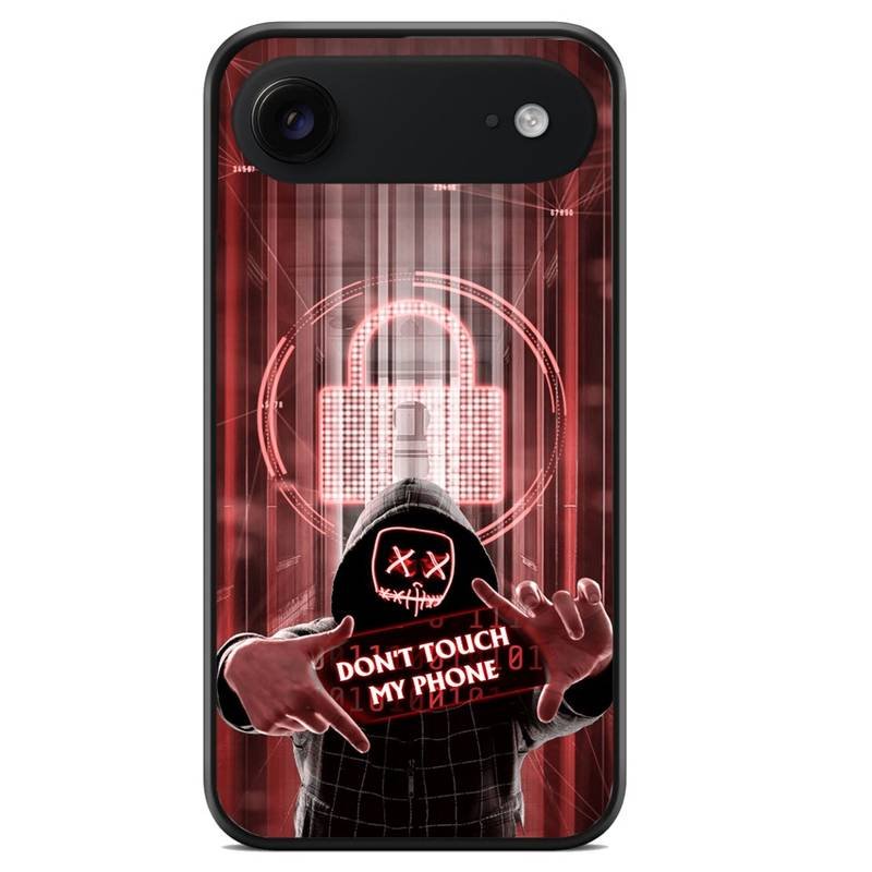 Don't touch my phone hacker θήκη κινητού (9631) με σχέδιο πολύχρωμη (iPhone 17 Air)