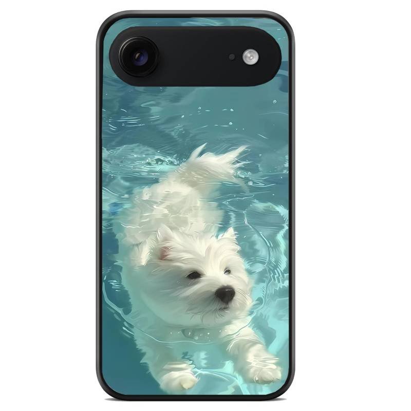 Dog Swimming θήκη κινητού 92008 με σχέδιο πολύχρωμη (iPhone 17 Air)