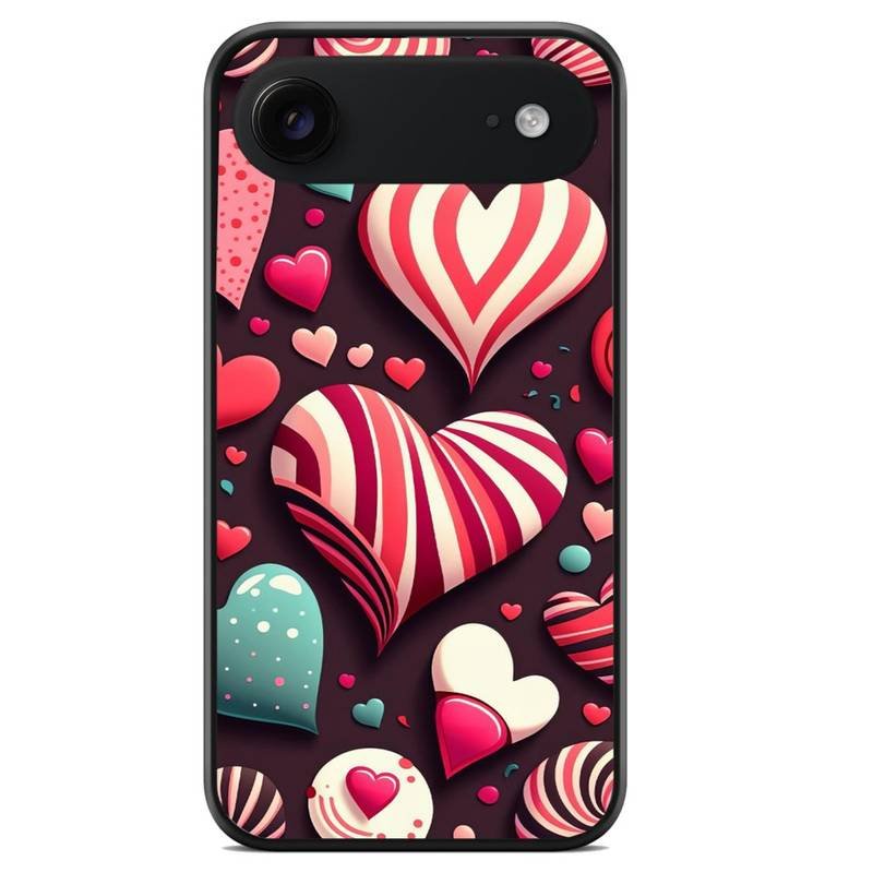 Colorful Hearts θήκη κινητού 91852 με σχέδιο πολύχρωμη (iPhone 17 Air)