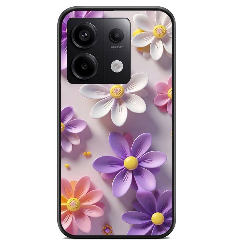 Flowers θήκη κινητού 91793 με σχέδιο πολύχρωμη (Redmi Note 14s)