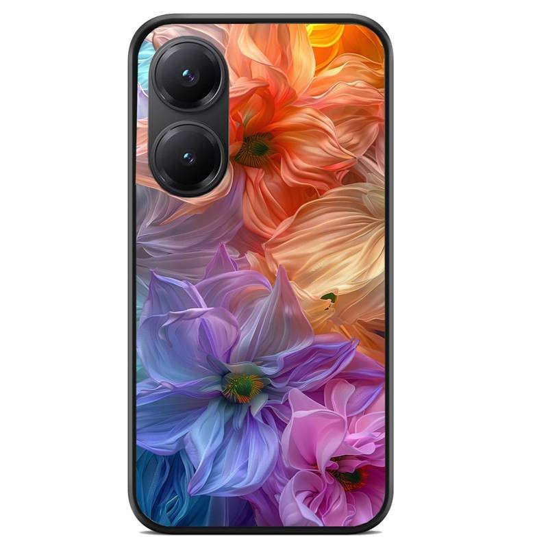 Flowers θήκη κινητού 91764 με σχέδιο πολύχρωμη (Redmi A5)