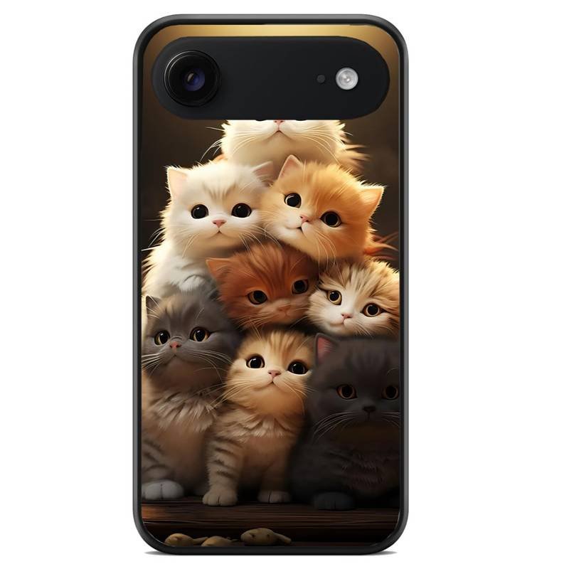 Cute Cats θήκη κινητού 91661 με σχέδιο πολύχρωμη (iPhone 17 Air)