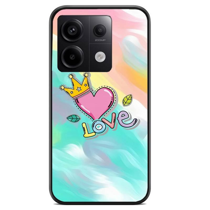 Love θήκη κινητού 91897 με σχέδιο πολύχρωμη (Redmi Note 14s)