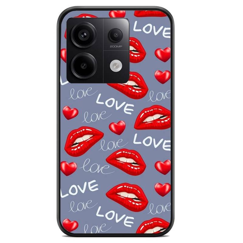 Love Lips θήκη κινητού 920066 με σχέδιο πολύχρωμη (Redmi Note 14s)