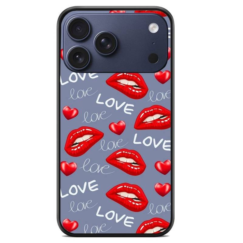 Love Lips θήκη κινητού 920066 με σχέδιο πολύχρωμη (iPhone 17 Pro Max)