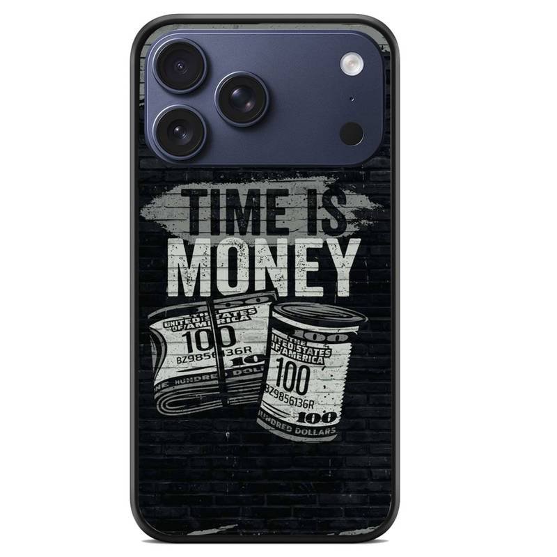 Time is Money θήκη κινητού 920069 με σχέδιο πολύχρωμη (iPhone 17 Pro Max)