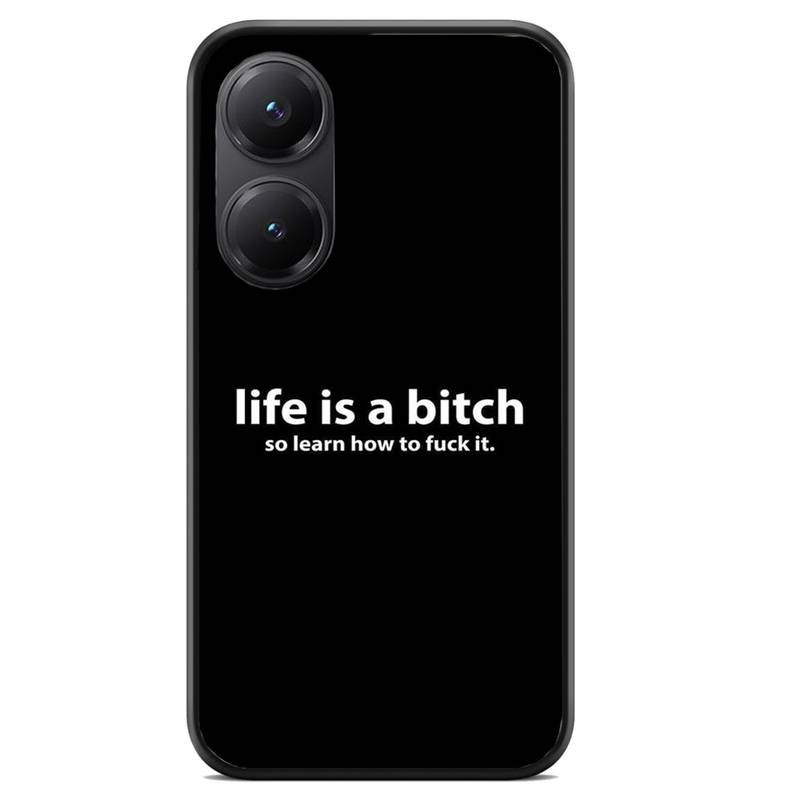 Life is a Bitch θήκη κινητού 920070 με σχέδιο πολύχρωμη (Redmi A5)
