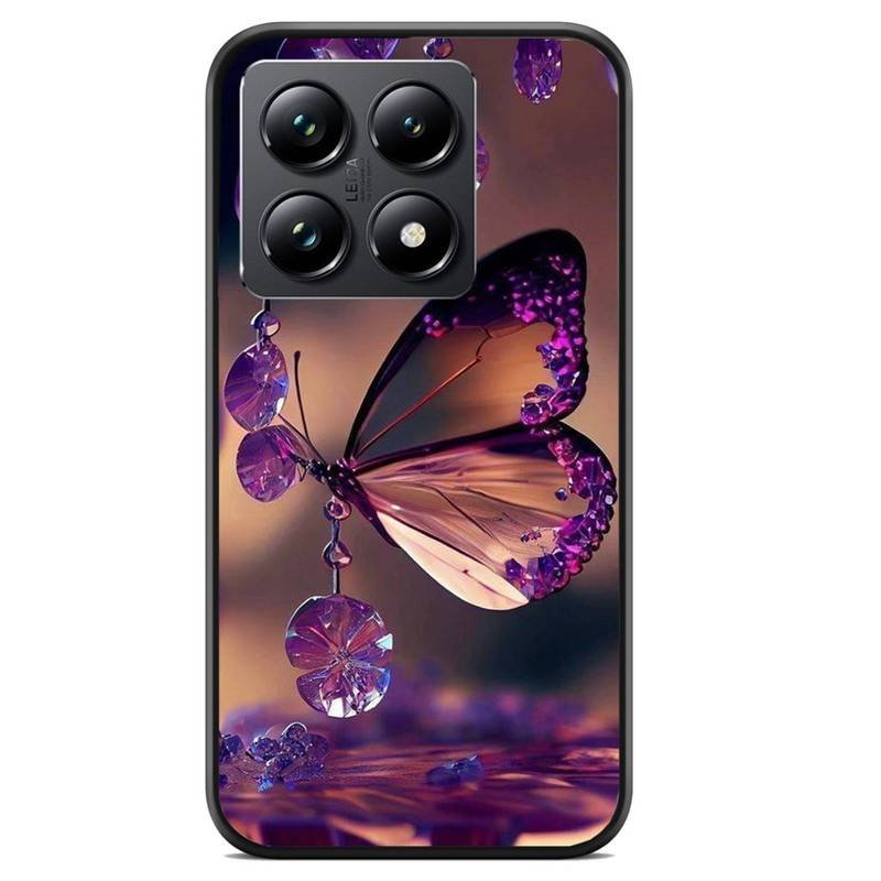 Butterfly θήκη κινητού 920091 με σχέδιο πολύχρωμη (Mi 14T)